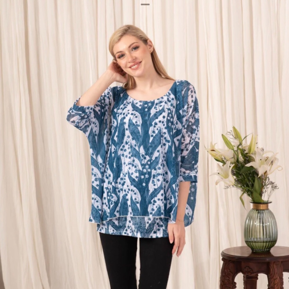 🌟 Double Layer 3/4 Sleeve